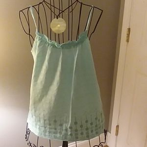 🧚‍♀️3/$15 Gap blue boho tank